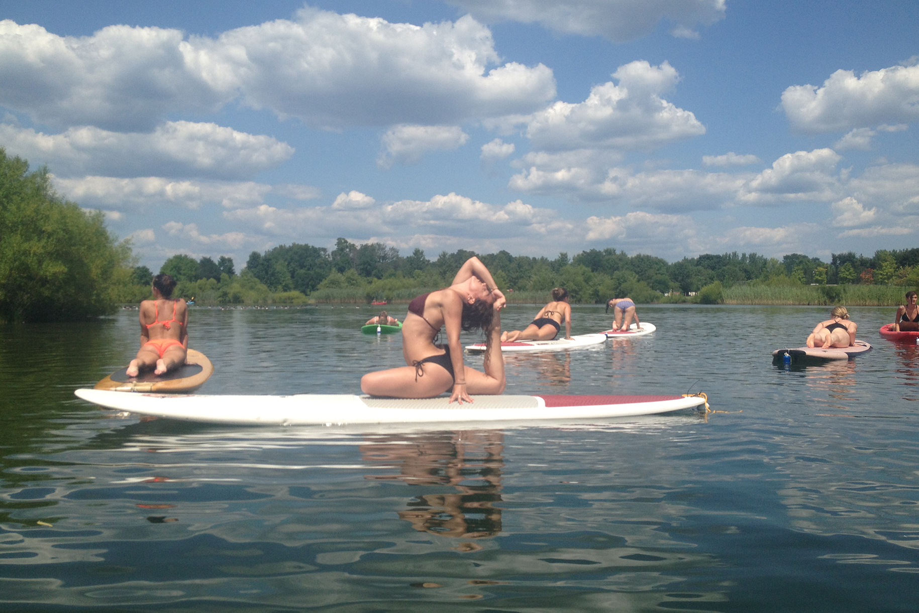 Stand Up Paddle Board Yoga