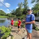 kids fishing