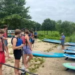 paddleboarding instruction
